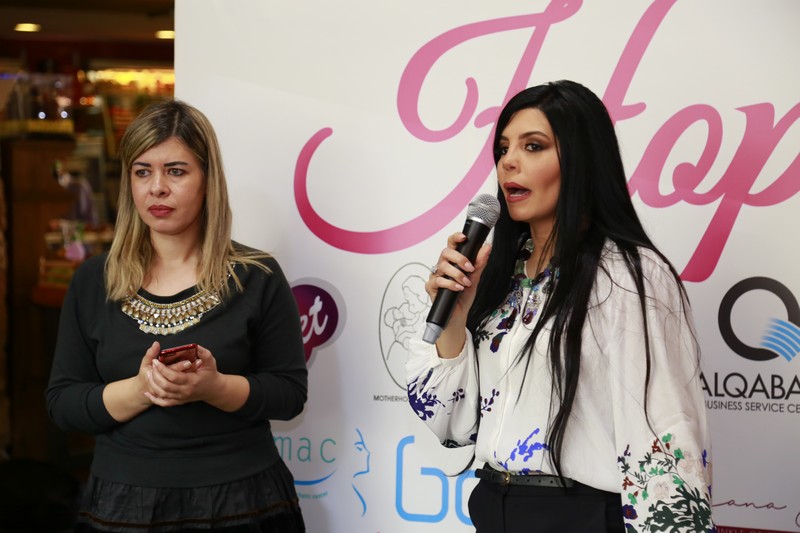 Mariam Mogharbel brunch Let's meet for Hope